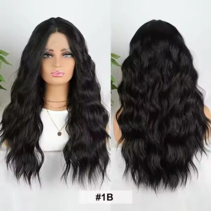 Περούκα MIYA GKM, με χειροποίητη χωρίστρα, συνθετική με φυσική τρίχα κερατίνης Kanekalon.