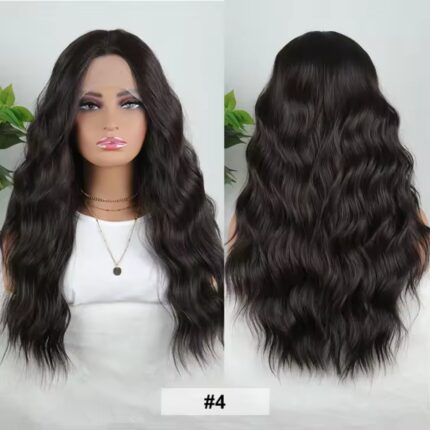 Περούκα MIYA GKM, με χειροποίητη χωρίστρα, συνθετική με φυσική τρίχα κερατίνης Kanekalon.