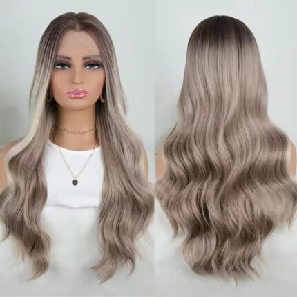 Περούκα BONNY GKM, με χειροποίητη χωρίστρα, συνθετική με φυσική τρίχα κερατίνης Kanekalon.