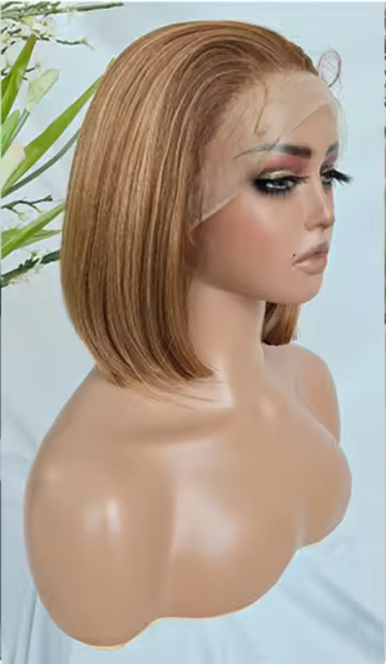 Περούκα RGF-10405 GKM, με χειροποίητη χωρίστρα, συνθετική με φυσική τρίχα κερατίνης Kanekalon.