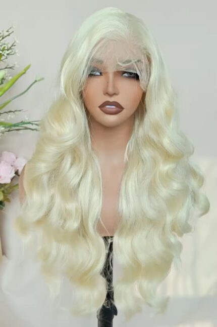 Περούκα GKM, με χειροποίητη χωρίστρα, συνθετική με φυσική τρίχα κερατίνης Kanekalon, κωδικός #PLATINUM - Roula Gouma